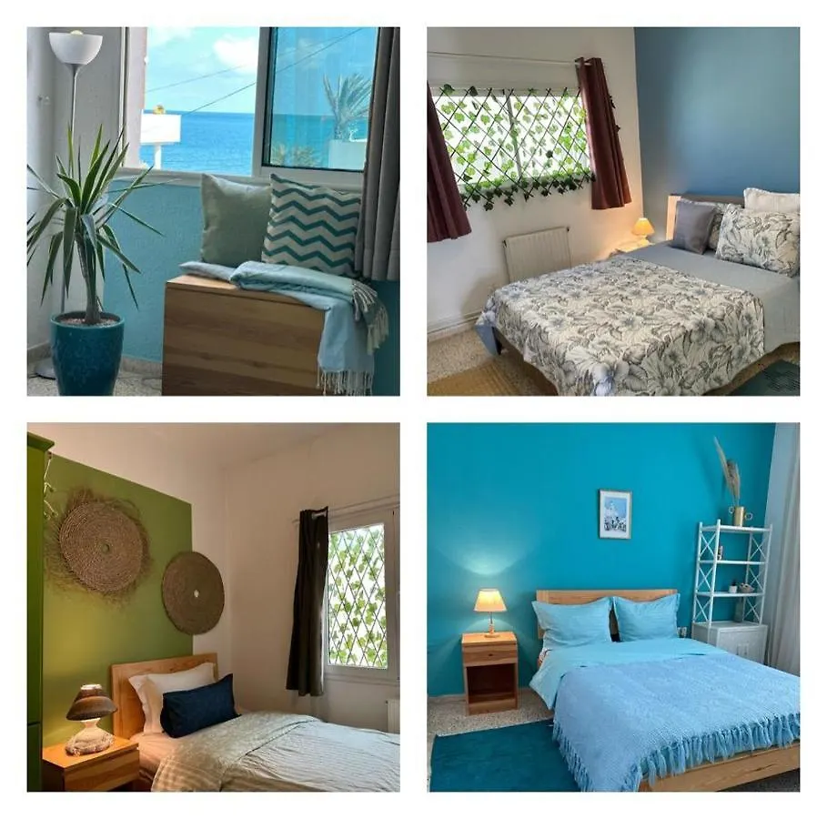 תוניס Cosy Bleu Apartment Sea View Marsa Plage